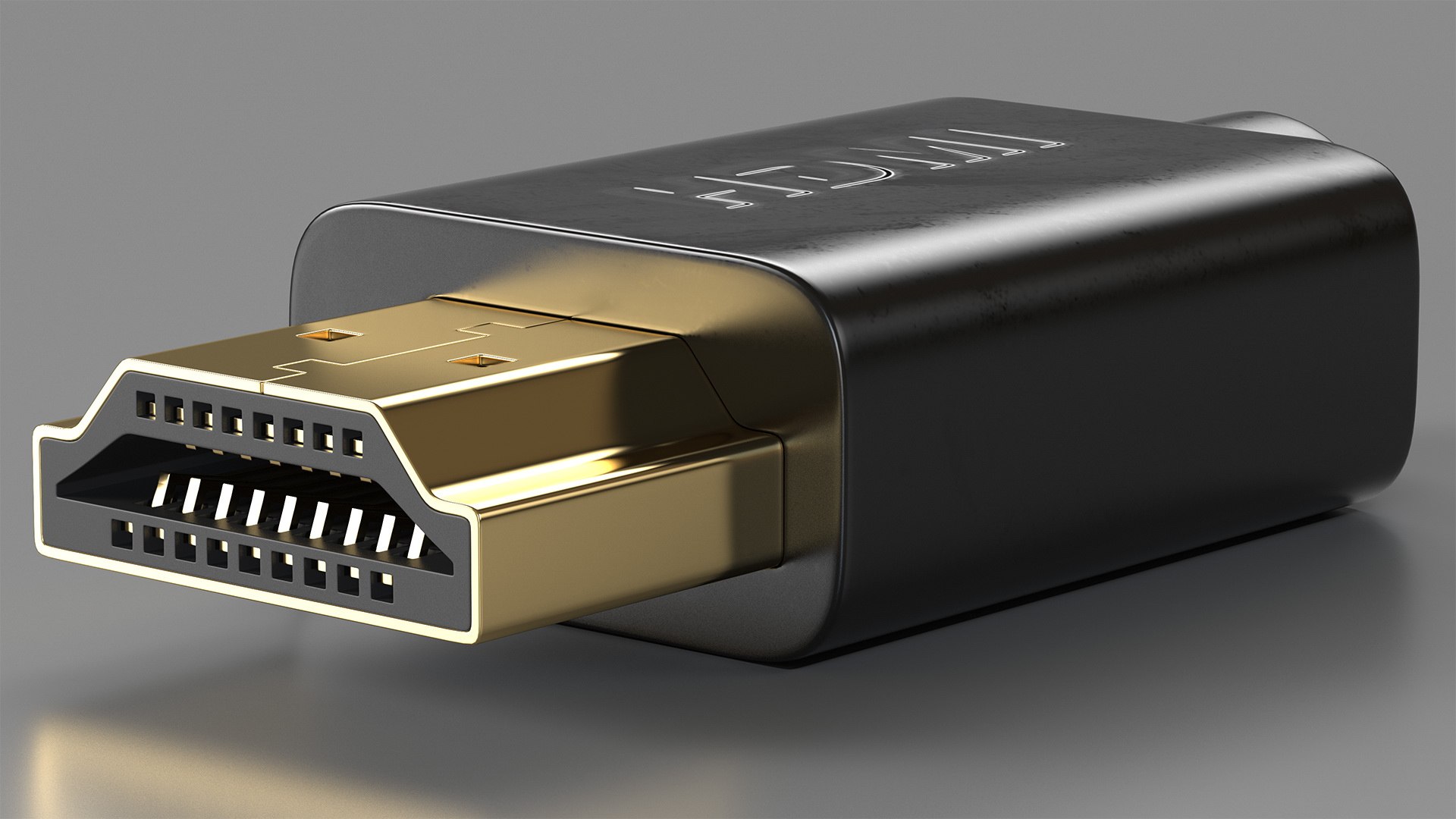 Hdmi Connector 3D model preview