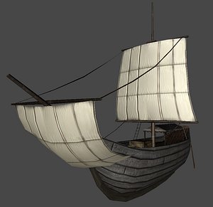 roman ship 3d max