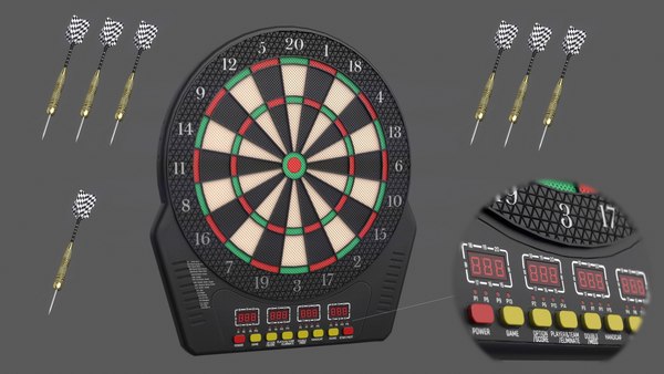 3D dart board