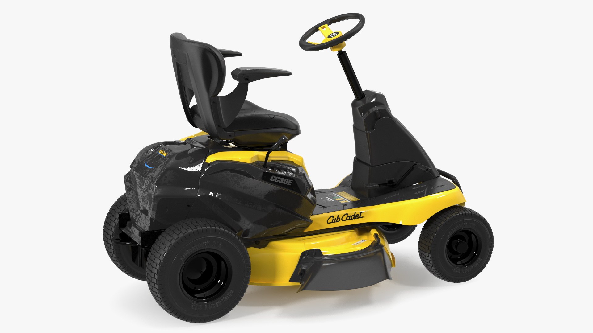 Electric Riding Lawn Mower Cub Cadet CC30E 3D model - TurboSquid 2133731