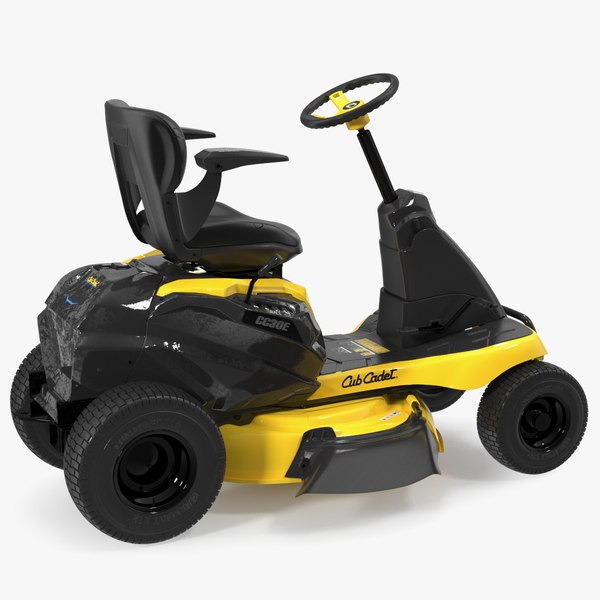 Elektrischer Aufsitzrasenmäher Cub Cadet CC30E 3DModell TurboSquid