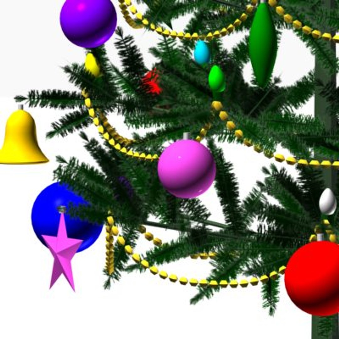 3dsmax Christmas Tree