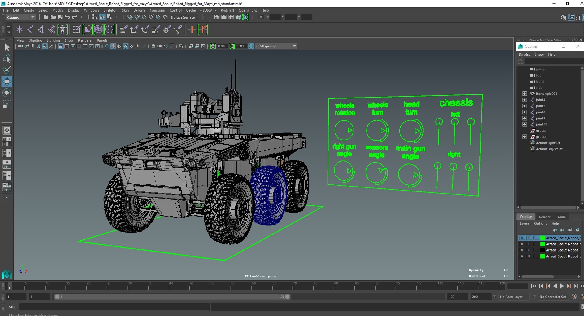 3D model Armed Scout Robot Rigged for Maya https://p.turbosquid.com/ts-thumb/3U/2xFpis/sW/armedscoutrobotriggedformaya3dsmodel037/jpg/1690499312/1920x1080/fit_q87/15855fb88c4d7f4336c430655530299e8faa485d/armedscoutrobotriggedformaya3dsmodel037.jpg
