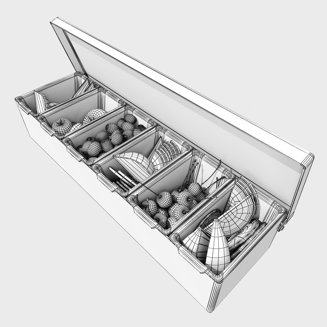 3D Bartender Tools Set 200 Garnish Model - TurboSquid 2244479