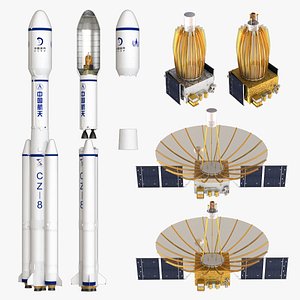 Queqiao 2 Long March 8 CZ-8