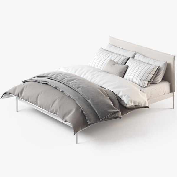 modelo 3d cama IKEA KLEPPSTAD TurboSquid 2169671