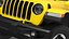 Jeep Wrangler 4x4 Trail SUV Yellow Rigged for Maya