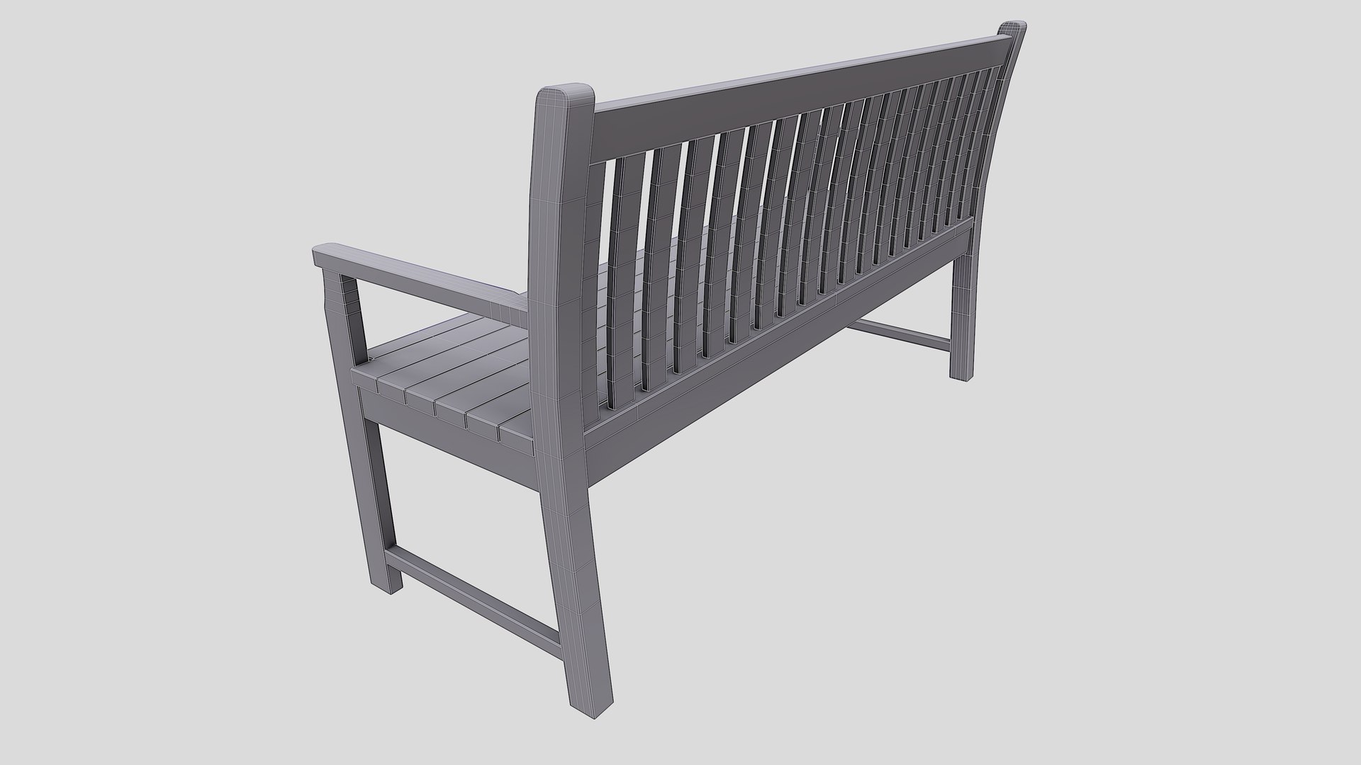 3D Bench 39 With PBR 4K 8K - TurboSquid 1845001