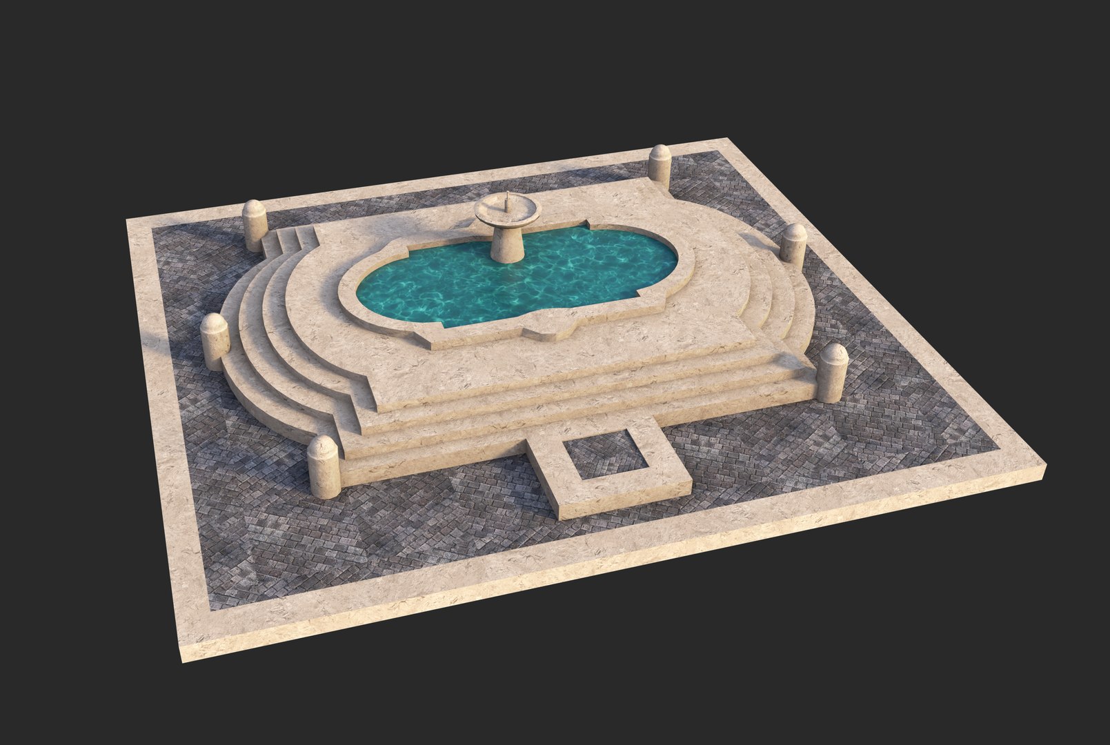 Classic Fountain model https://p.turbosquid.com/ts-thumb/3U/FxIuSi/te/fountain2/jpg/1778579419/1920x1080/fit_q87/d73c1a171c4ae15450a5580a8dcbc1b5f6f4f54e/fountain2.jpg