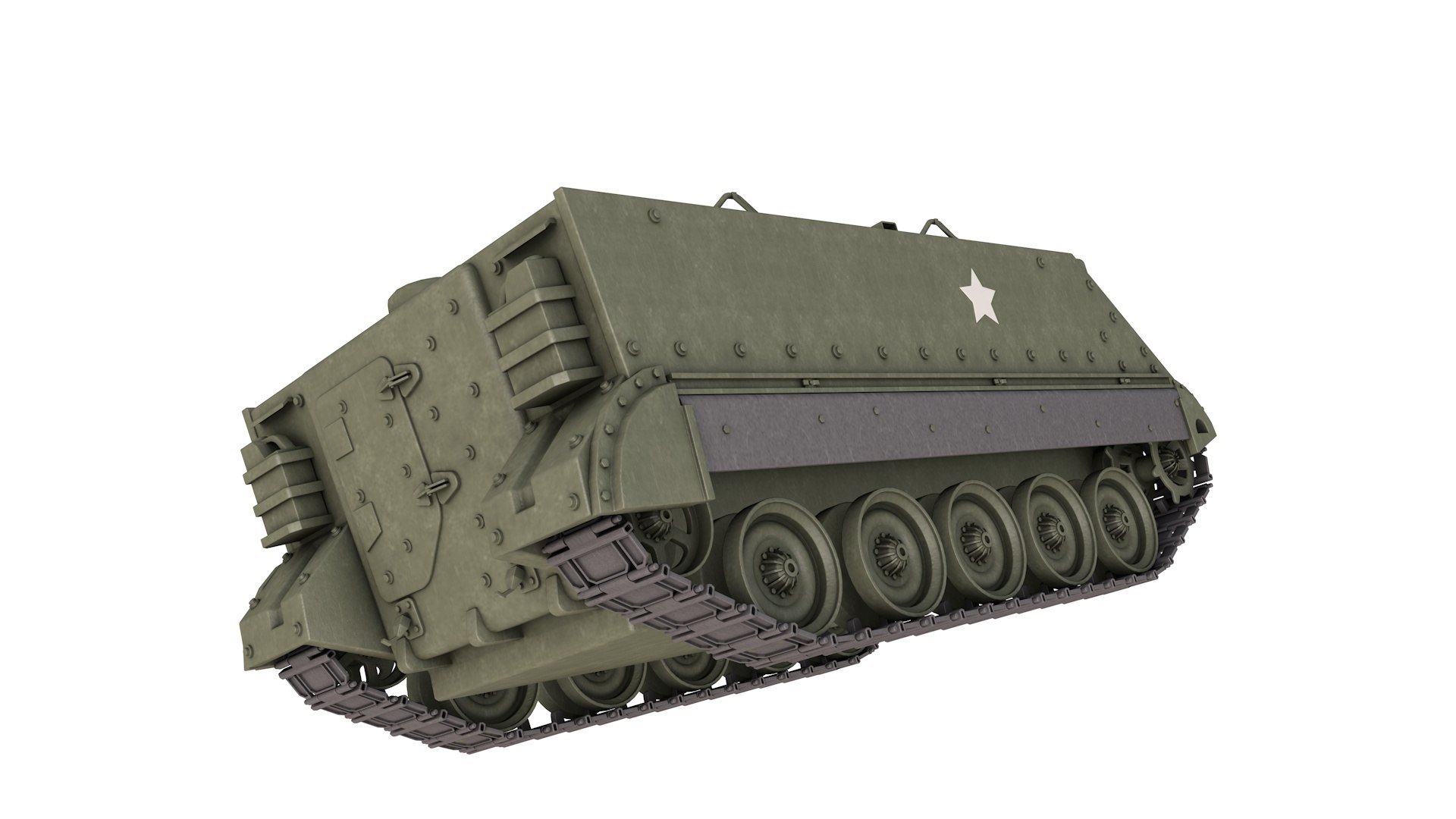 M132 Zippo Armored Flamethrower 3D - TurboSquid 2330980