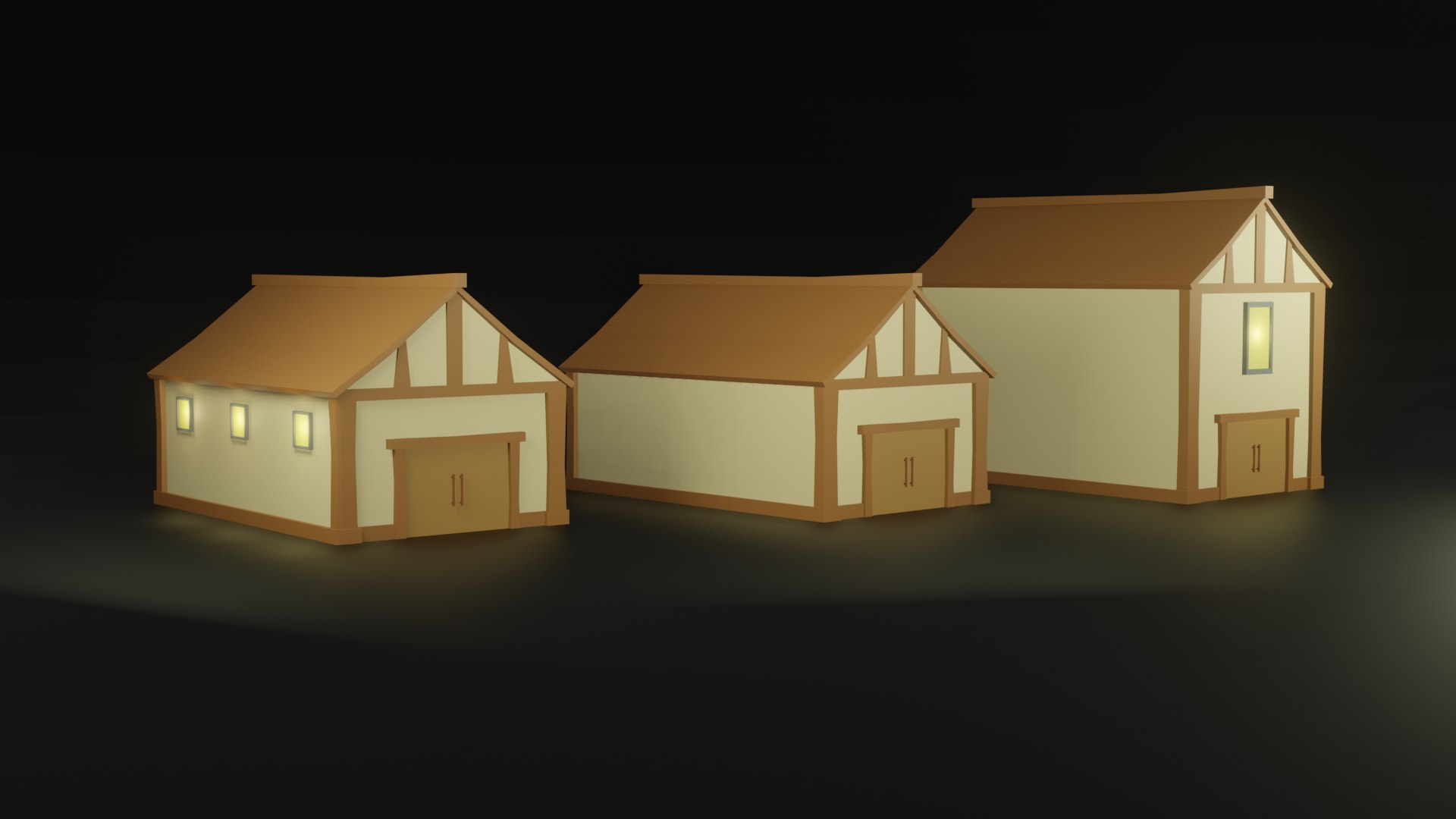 Low Poly Game Ready History Village Low-poly 3D Model 3D - TurboSquid ...