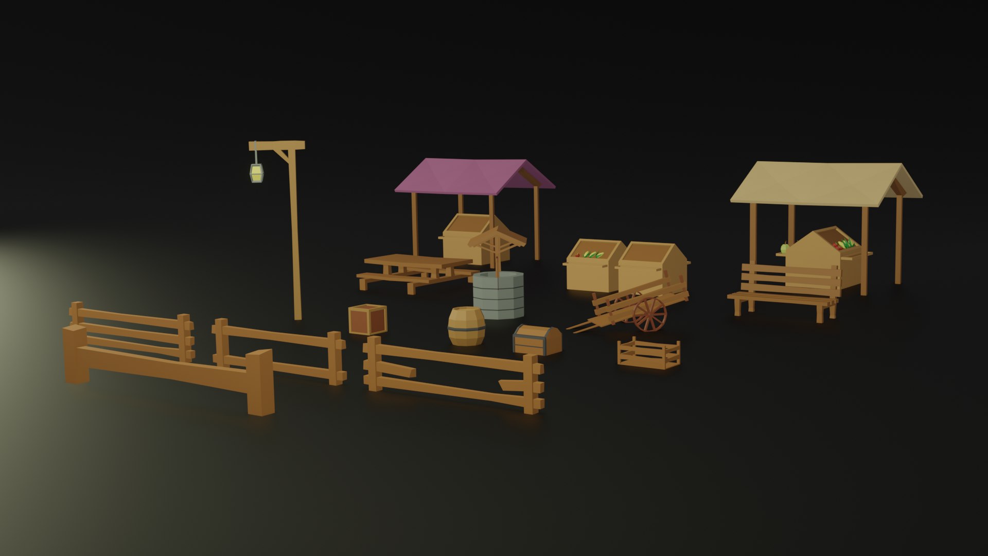 Low Poly Game Ready History Village Low-poly 3D Model 3D - TurboSquid ...