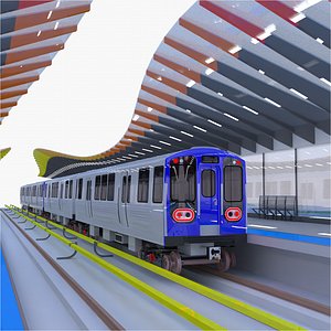 Chicago metro station