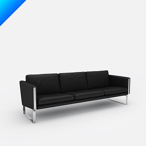 3d ch103 sofa design hans wegner