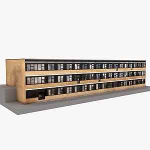 european building 17 3D