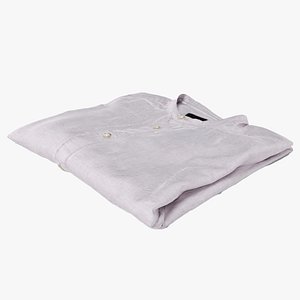 Beige generic folded shirt business style clothing