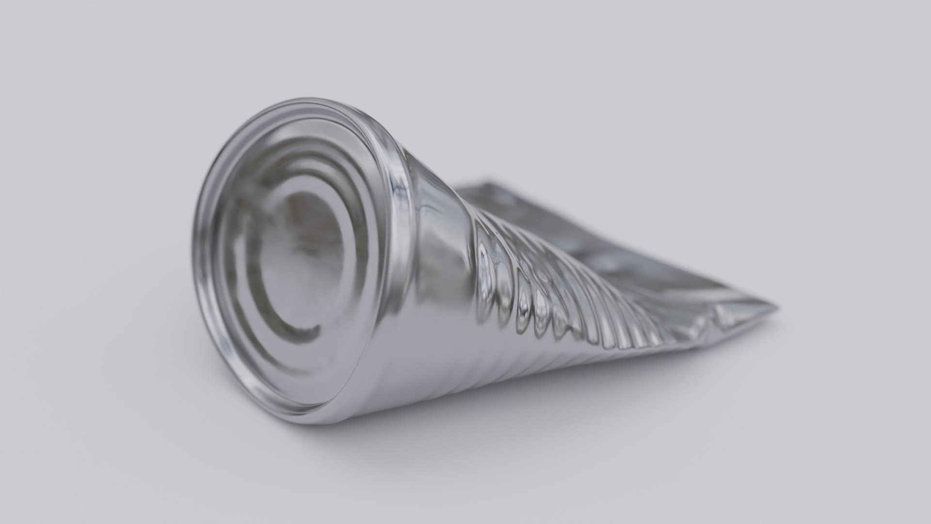3D Crushed Aluminum Soup Can 01 TurboSquid 1957408