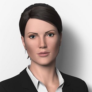 3D rigged woman vraynext