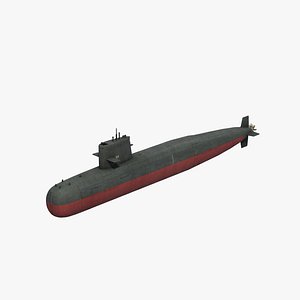 3D model type039 song class sub
