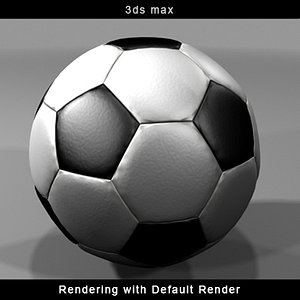 soccer ball 3d obj
