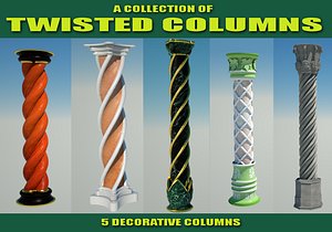 3d twisted columns