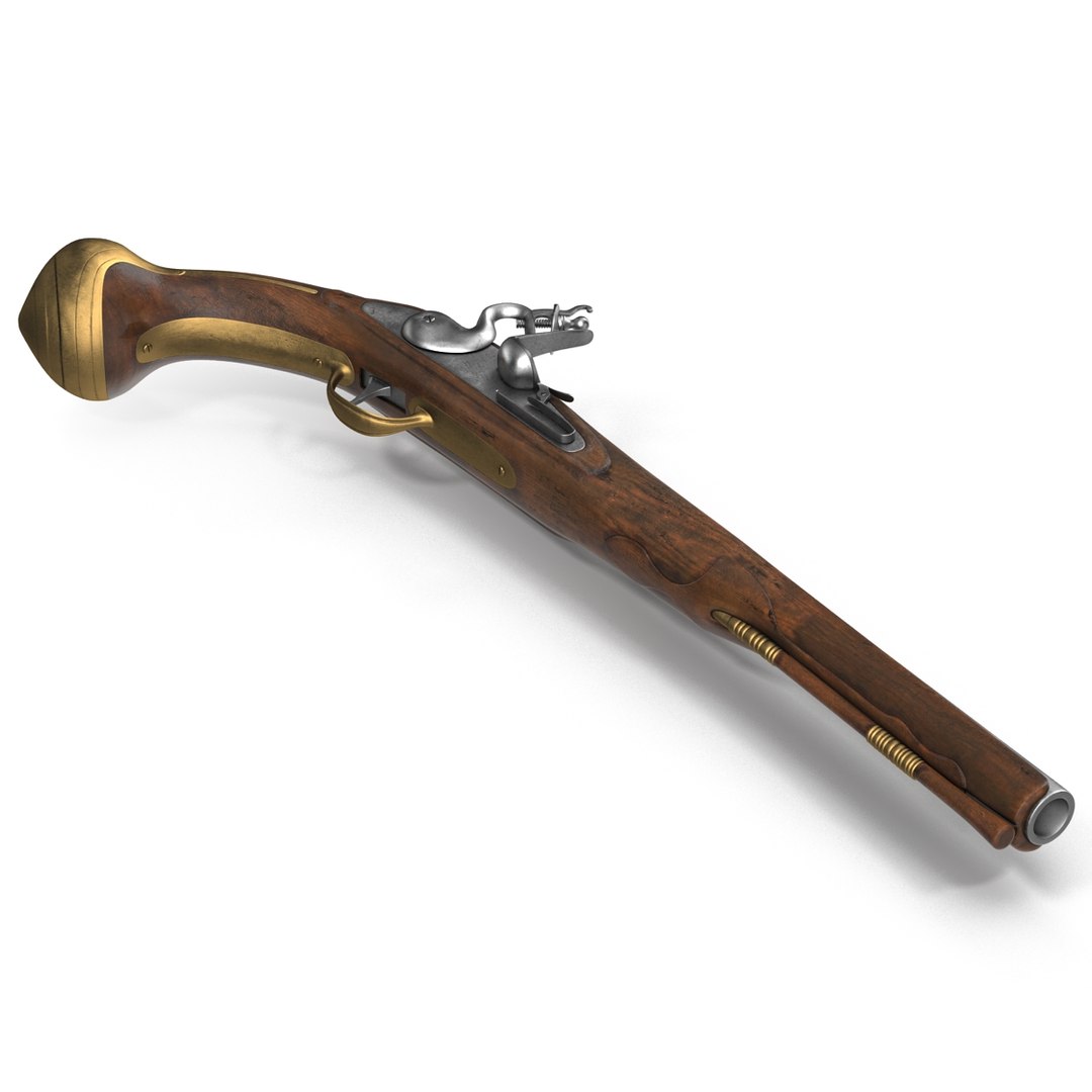 3ds flintlock pistol modeled https://p.turbosquid.com/ts-thumb/3U/eL8rwC/DtbBFMsk/flintlockpistol3dmodel10/jpg/1434615934/1920x1080/fit_q87/31b95b218c61c27fd5cb25b9d1c2784bfaeb0d92/flintlockpistol3dmodel10.jpg