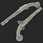 Steinschlosspistole 3D-Modell