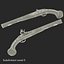 Steinschlosspistole 3D-Modell