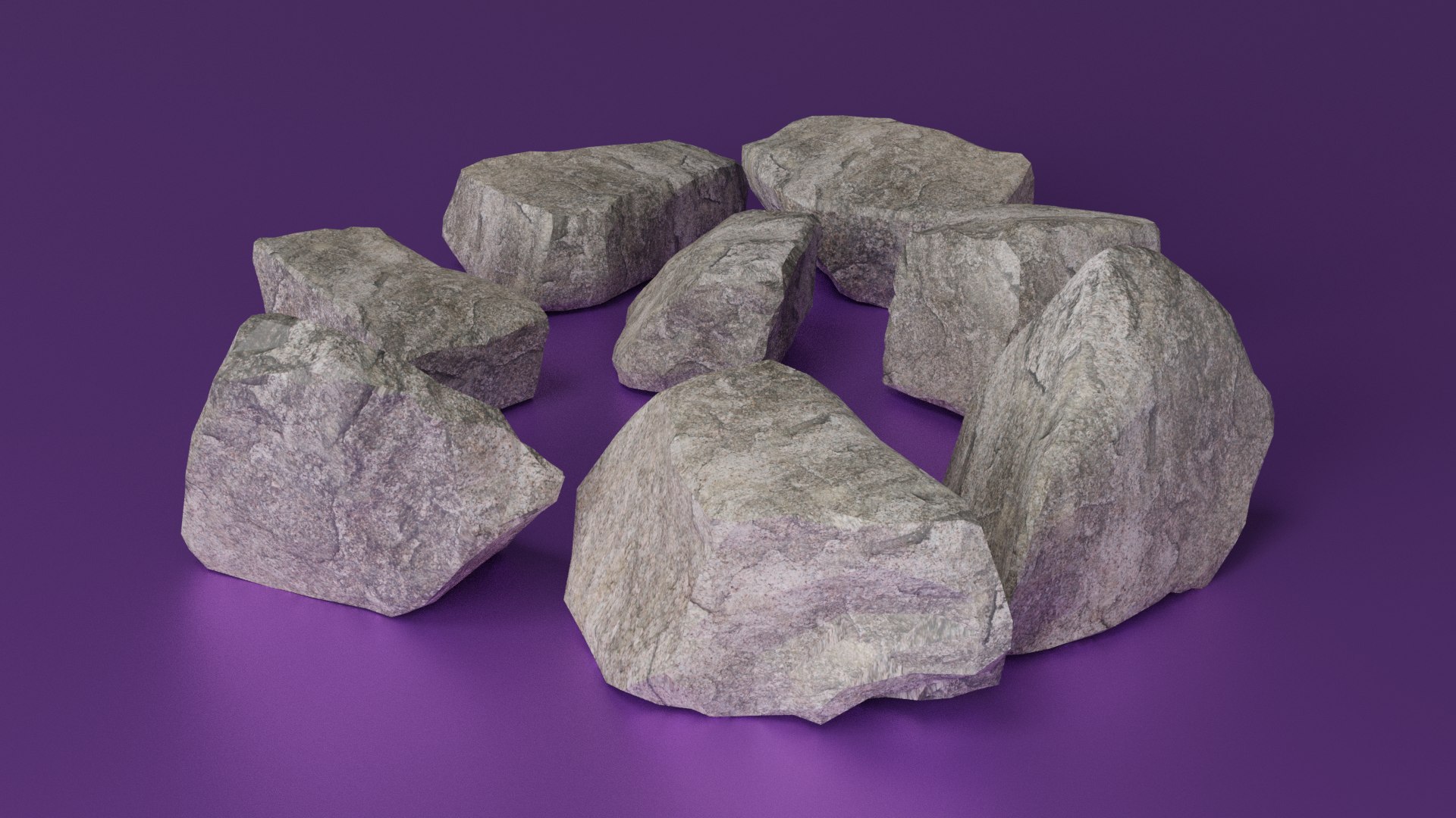 Rock Stone Model - TurboSquid 2049796