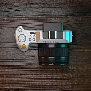 hasselblad camera 3D model
