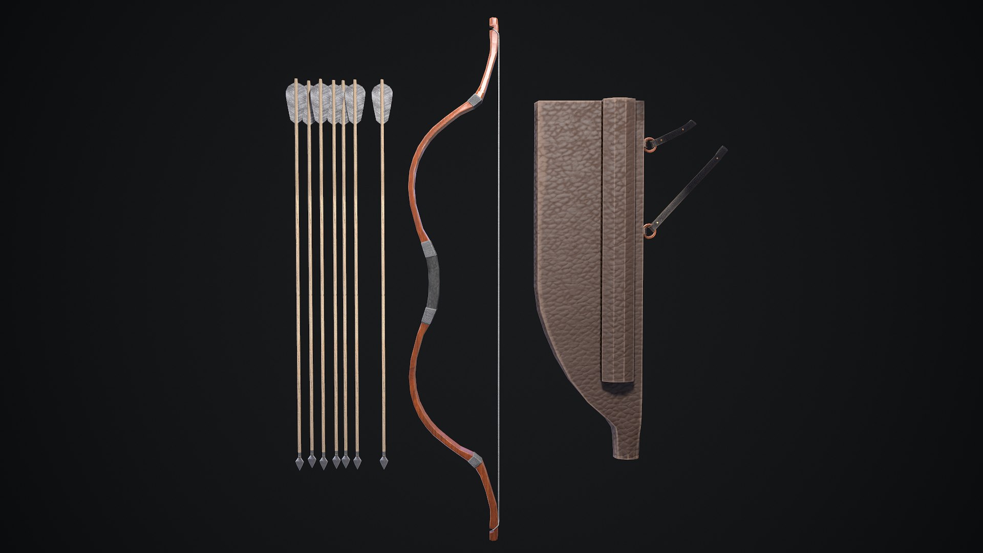 Curved bow with arrows and a cover 3D https://p.turbosquid.com/ts-thumb/3U/j4ayOo/Uf/screenshot012/png/1626712251/1920x1080/fit_q87/7b3b86bd36f0a79576fc31596b0cc4b1c7554bde/screenshot012.jpg