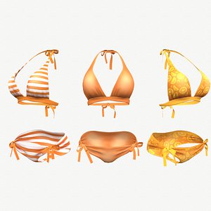 Orange Bikini Swimsuit - 3 colors