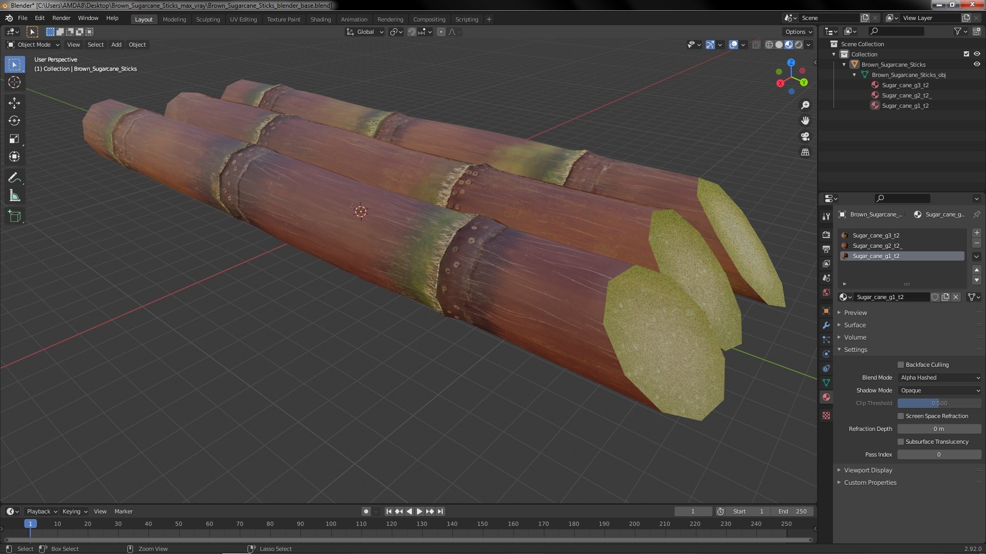 Brown Sugarcane Sticks 3D model https://p.turbosquid.com/ts-thumb/3U/mcnvgi/wV/brownsugarcanesticks3dmodel022/jpg/1645153981/1920x1080/fit_q87/81aae6717fe8a309d36a01044069f24faaaeee56/brownsugarcanesticks3dmodel022.jpg