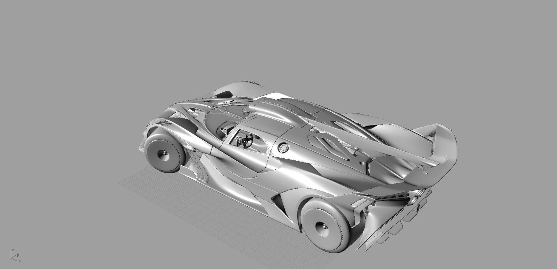 3D Model Bugatti Bolide 2021 - TurboSquid 1717844