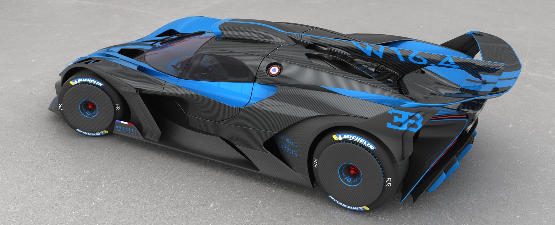 3D Model Bugatti Bolide 2021 - TurboSquid 1717844