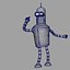 rigged bender 3d model