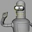 rigged bender 3d model