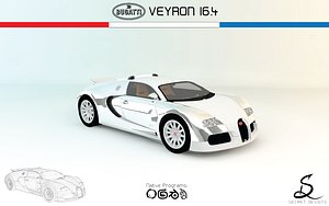 bugatti veyron 16 4 3ds