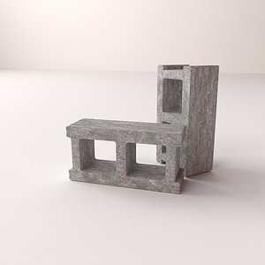 3d 3ds cinderblock cinder block