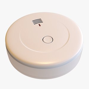 smoke detector 3D model