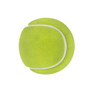 3D tennis ball model