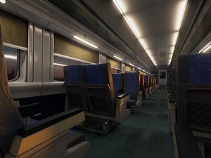 Railway Train Interior