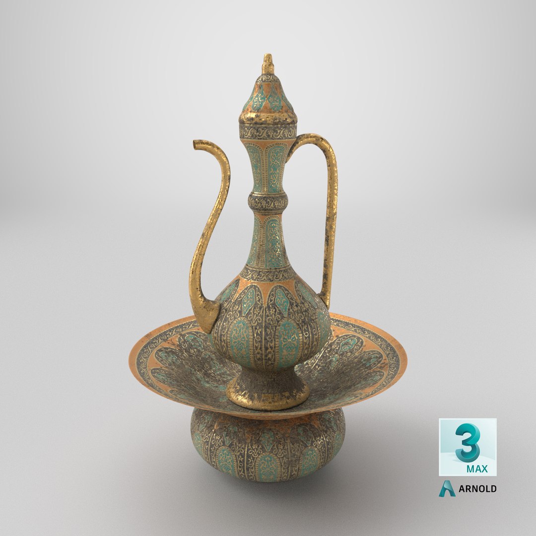 Aged Metal Ewer with Matching Bowl Old 3D model https://p.turbosquid.com/ts-thumb/3V/6zFKeX/Jg/stemcell_max_arnold_render/png/1785511045/1920x1080/fit_q87/45f37e1a531a39dc5c7e61ed24fd321cfc94882b/stemcell_max_arnold_render.jpg