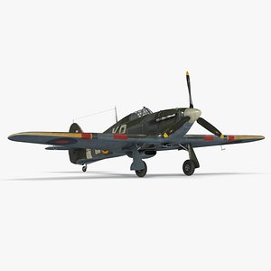 Hawker Hurricane Mk1 WW2 Fighter(1)