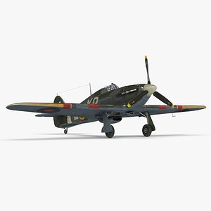 Hawker Hurricane Mk1 WW2 Fighter(1)