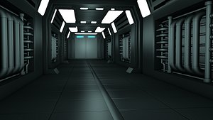 Sci Fi Tunnel 3D