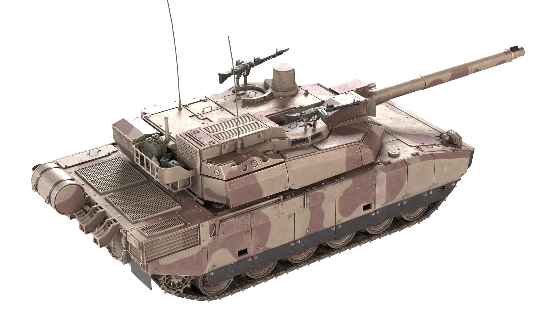 Leclerc AMX 56 Tank 3D model https://p.turbosquid.com/ts-thumb/3V/L9ncbQ/Ee/7/jpg/1722658389/1920x1080/fit_q87/b073c8b52b0613ccee595987584c7f9aba6877ee/7.jpg