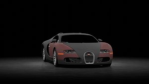3D Bugatti Veyron 2009 model