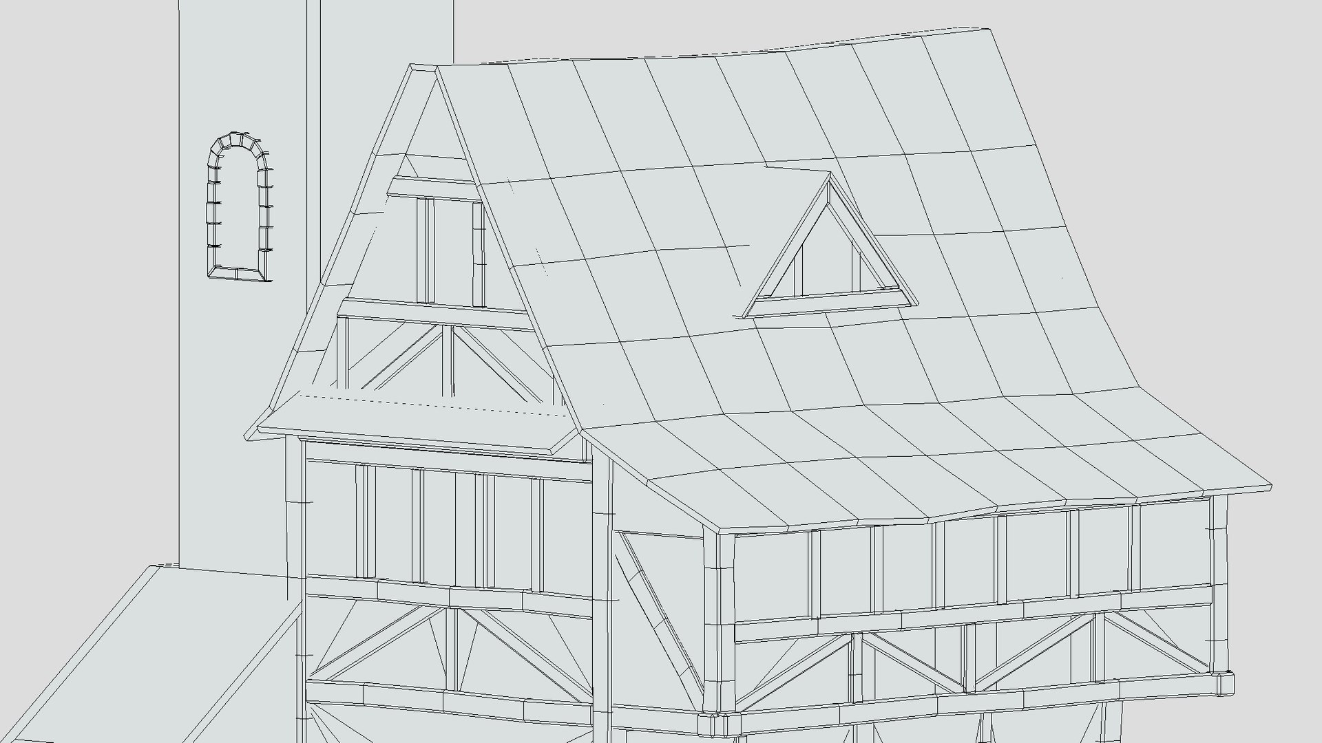 Medieval Building 03 Low Poly PBR Realistic 3D - TurboSquid 1973780