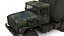 1982 Am General M939 3 Rigged Военный грузовик 3D Модель Высокодетализированная Игра Готова к Рендерингу